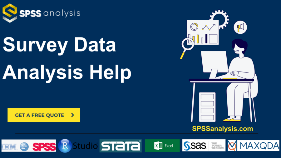 Survey Data Analysis - Dissertation Statistics Help using SPSS, R