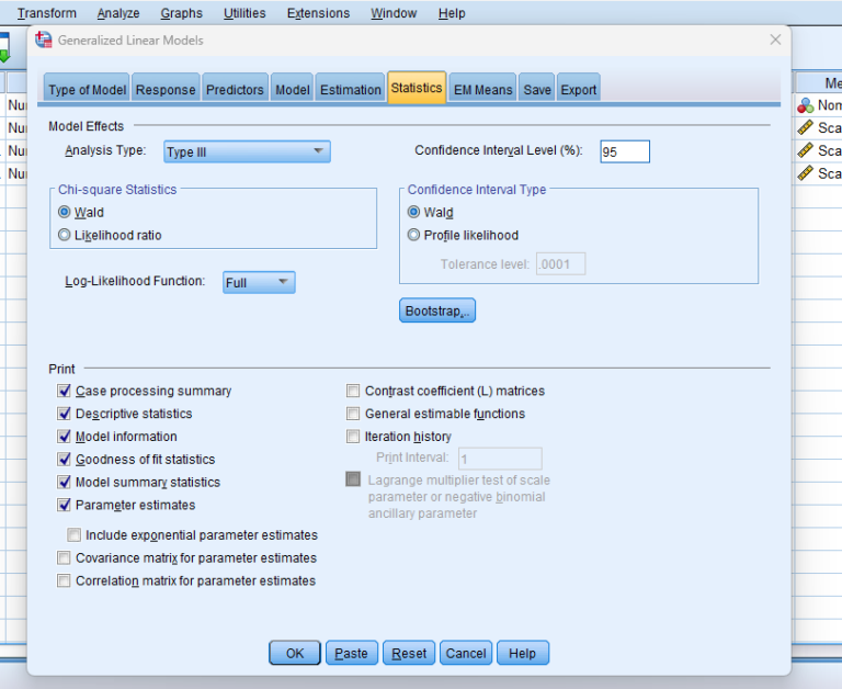 Probit Regression in SPSS - Explained, Performing, Reported