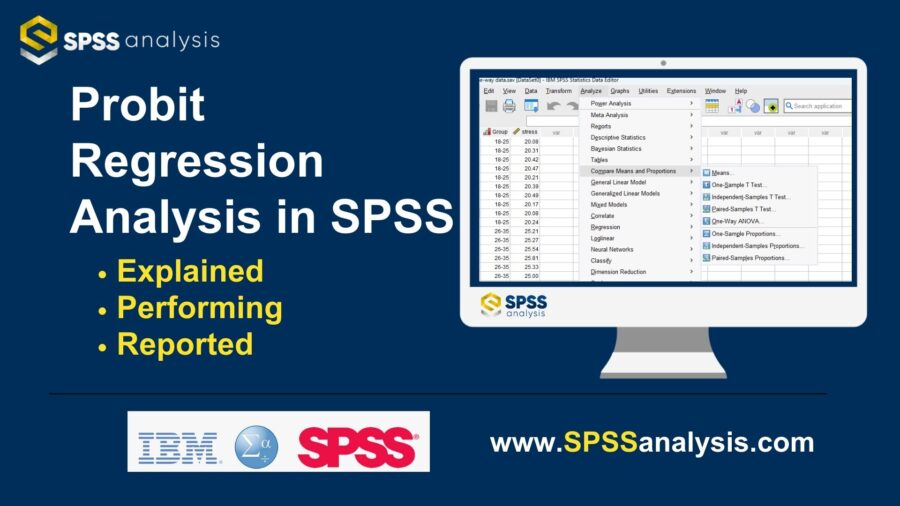 Probit Regression in SPSS - Explained, Performing, Reported
